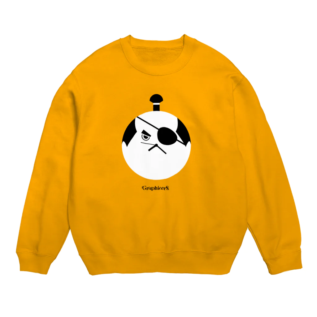 GraphicersのClock Samurai Crew Neck Sweatshirt