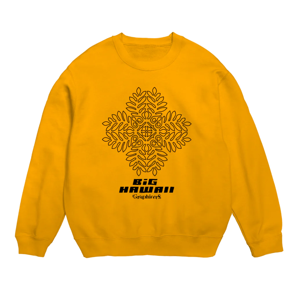 GraphicersのHawaiian Quilt Crew Neck Sweatshirt