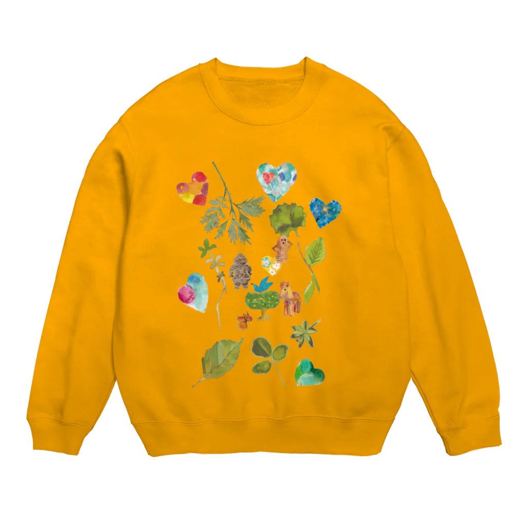 WAMI ARTのト(ヲシテ文字) Crew Neck Sweatshirt