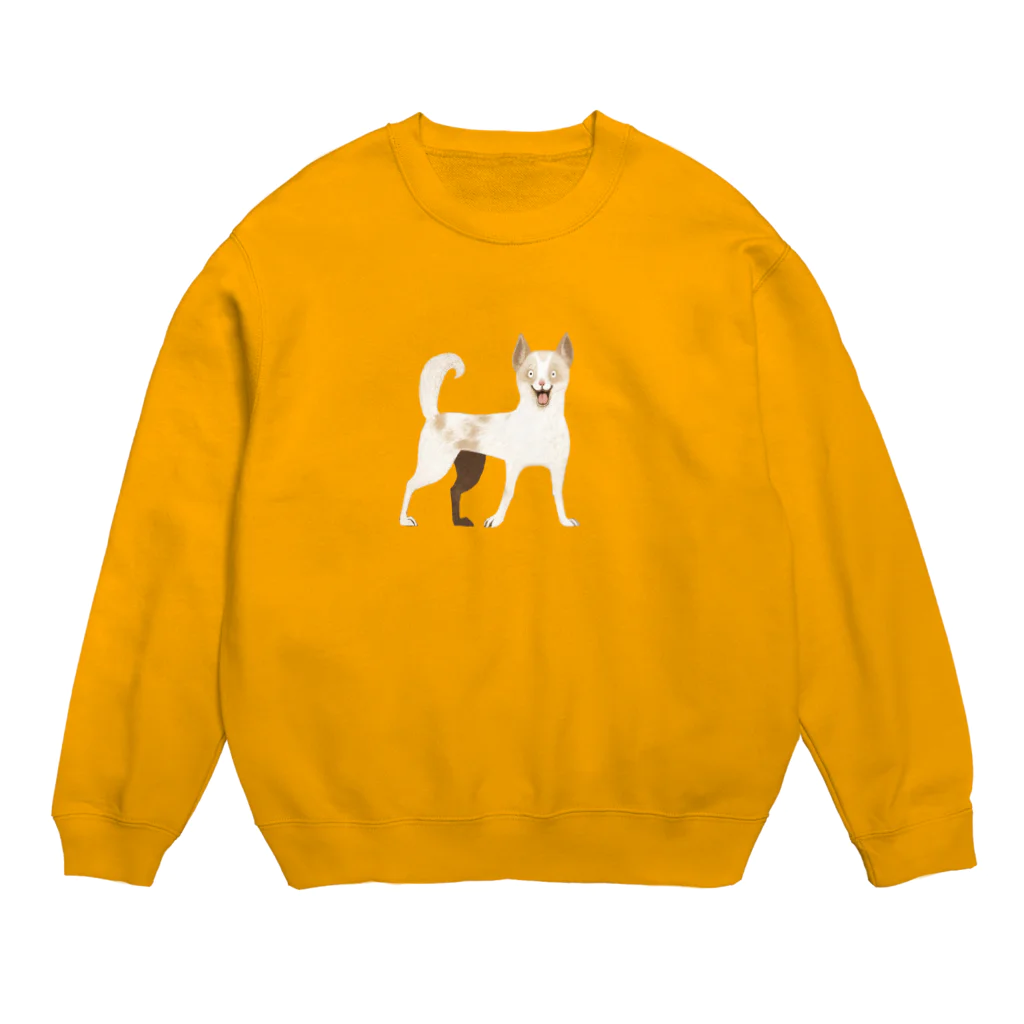 東堂 優 /Yu TODOのご主人にあえて幸せなほご犬さん Crew Neck Sweatshirt