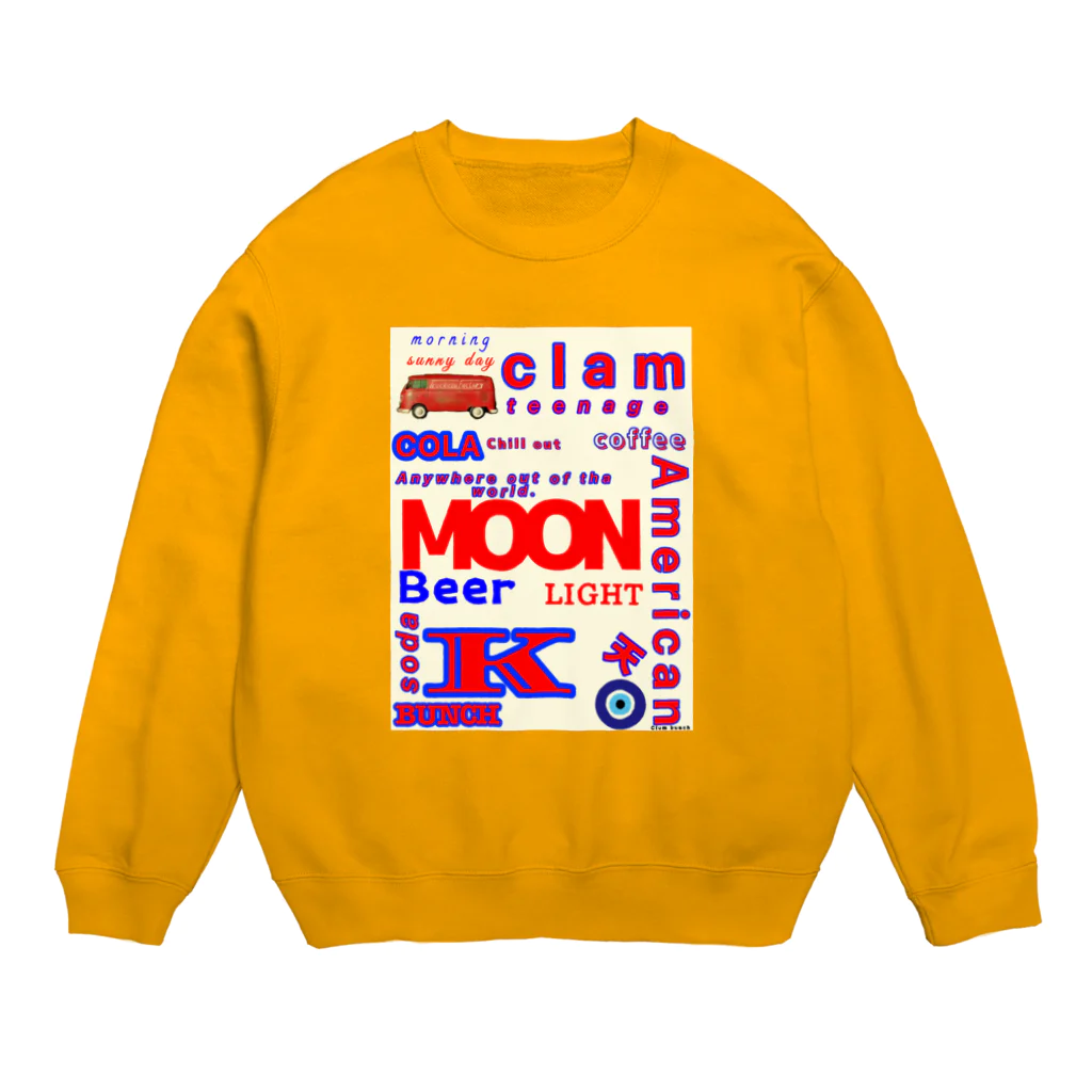 Clum bunchのメジャーリーグ Crew Neck Sweatshirt