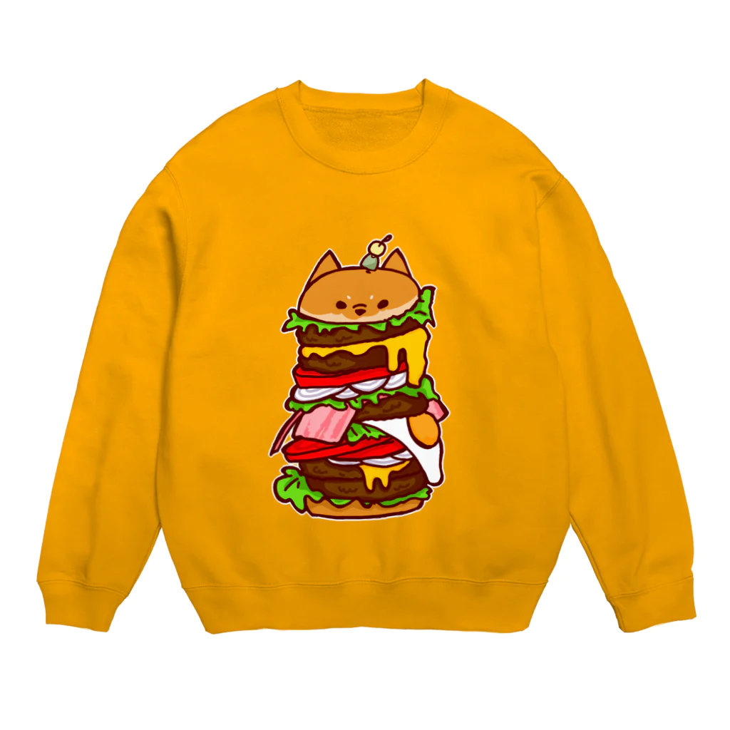 おらいのちーずわんばーがー Crew Neck Sweatshirt