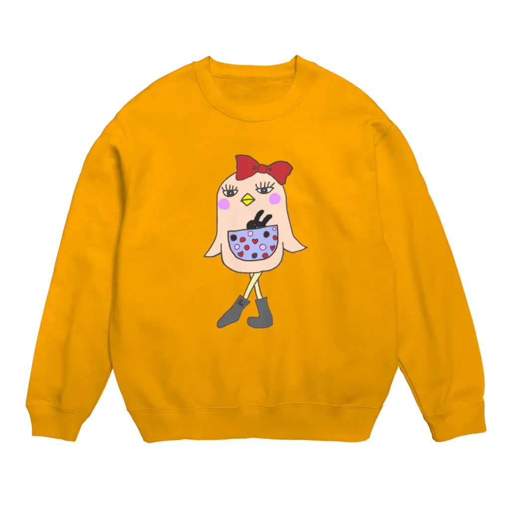 のんつ屋の新作ポケット発表会 Crew Neck Sweatshirt