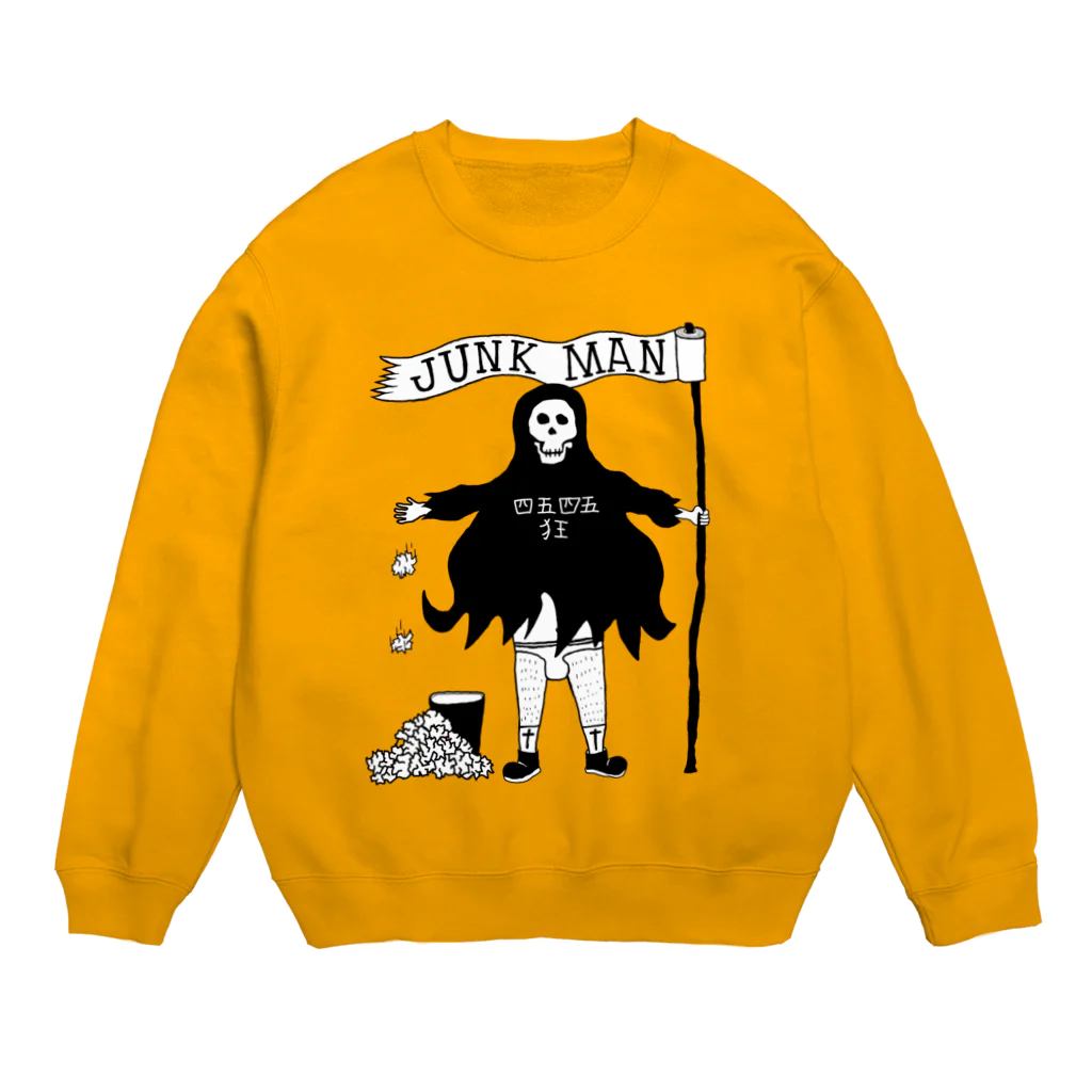 JUNK MANの四五四五狂 Crew Neck Sweatshirt