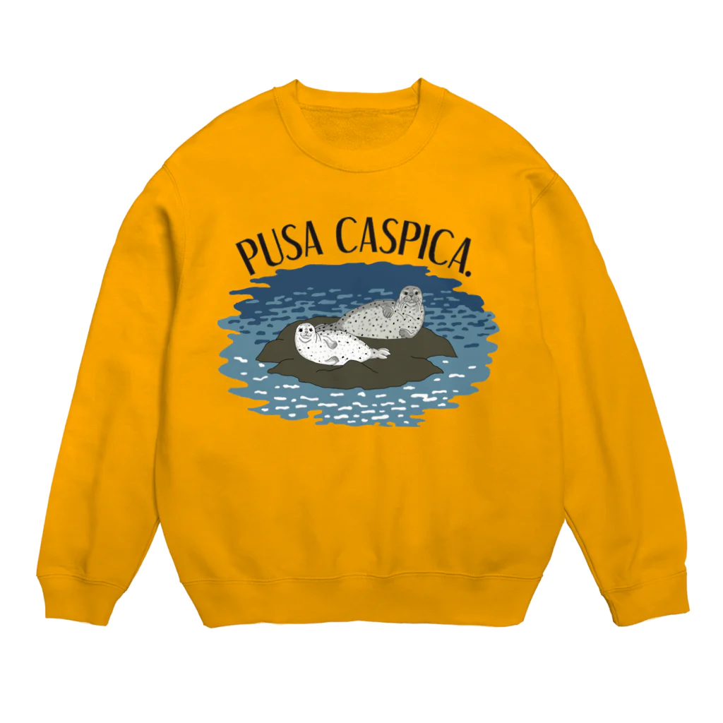 GYOBAYUMIの＃SAVEUS カスピカイアザラシ Crew Neck Sweatshirt