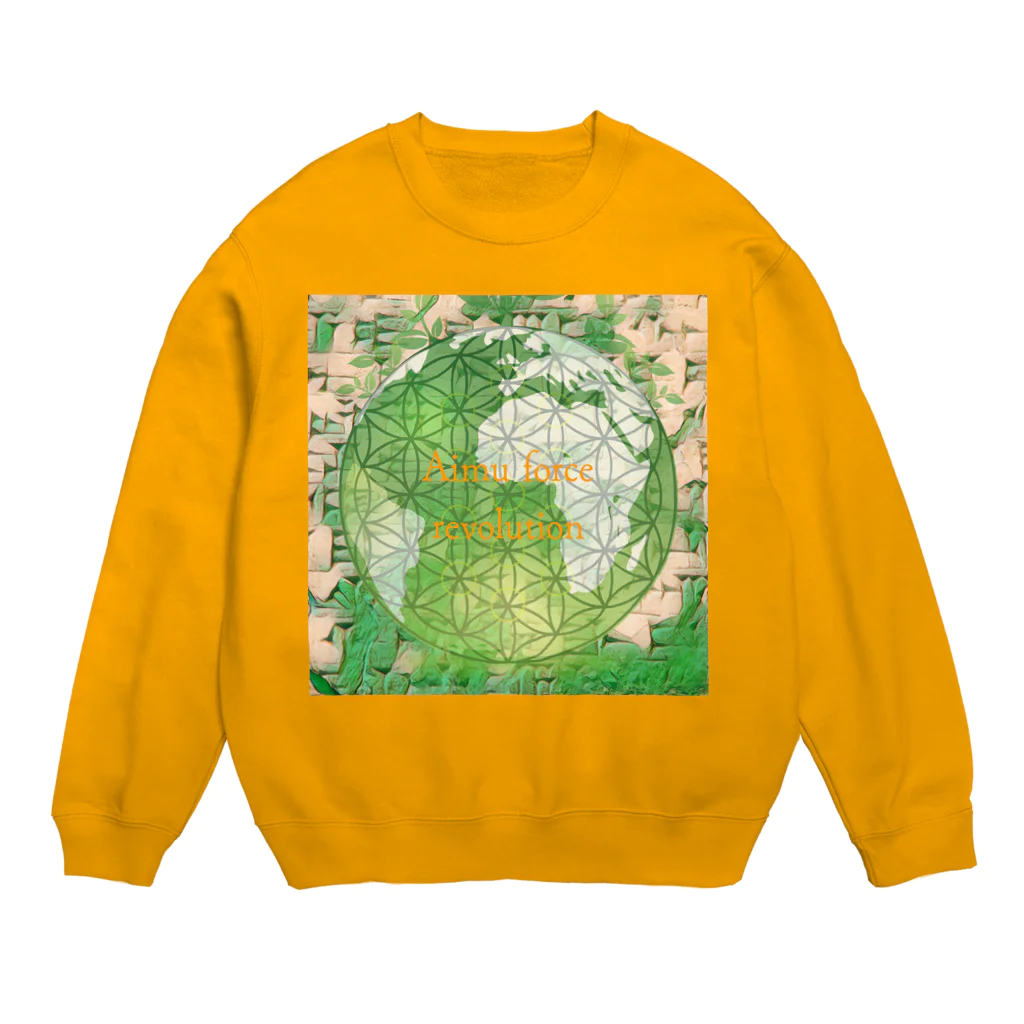 Aimurist のAimu force revolution 生命の樹 Crew Neck Sweatshirt