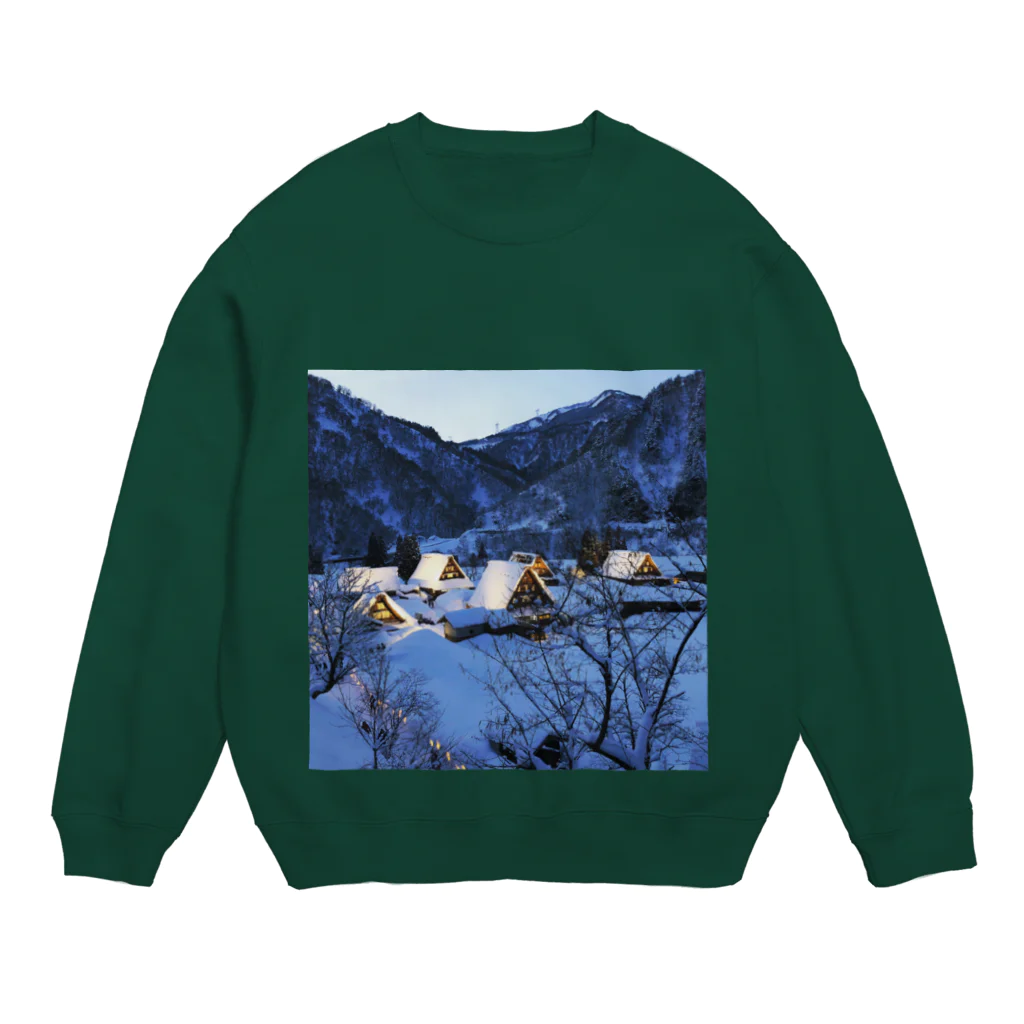 イツキ@GRCReWの五箇山ライトアップ Crew Neck Sweatshirt