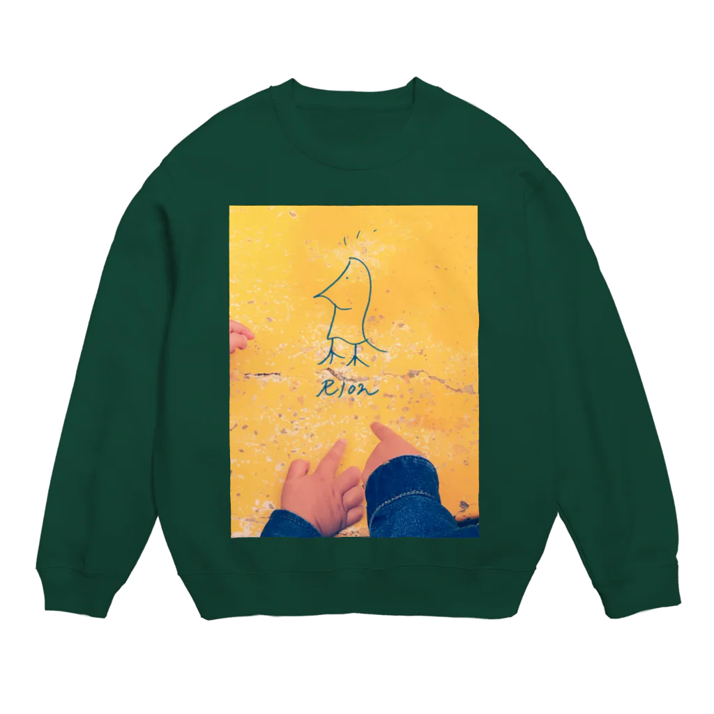 Rionの大発見 Crew Neck Sweatshirt