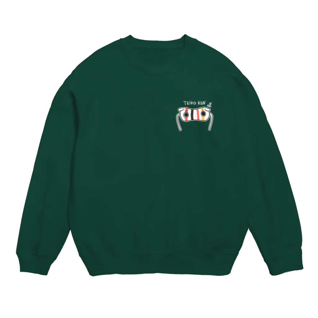 ししゃもラボの抵抗犬 Crew Neck Sweatshirt