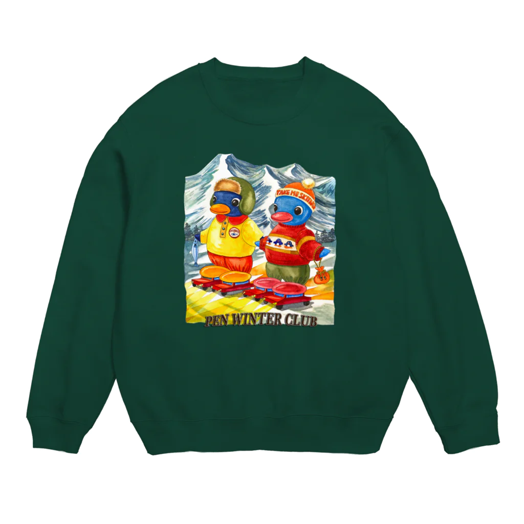 さぶのぺんウィンタークラブ Crew Neck Sweatshirt