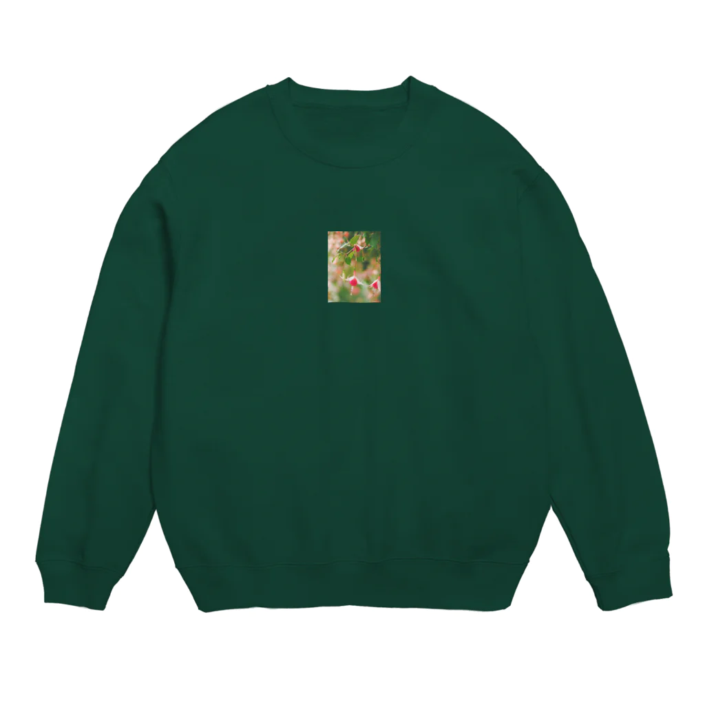 たびのきろくのflower01 Crew Neck Sweatshirt