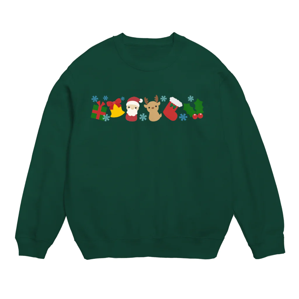 つきしょっぷのクリスマス Crew Neck Sweatshirt