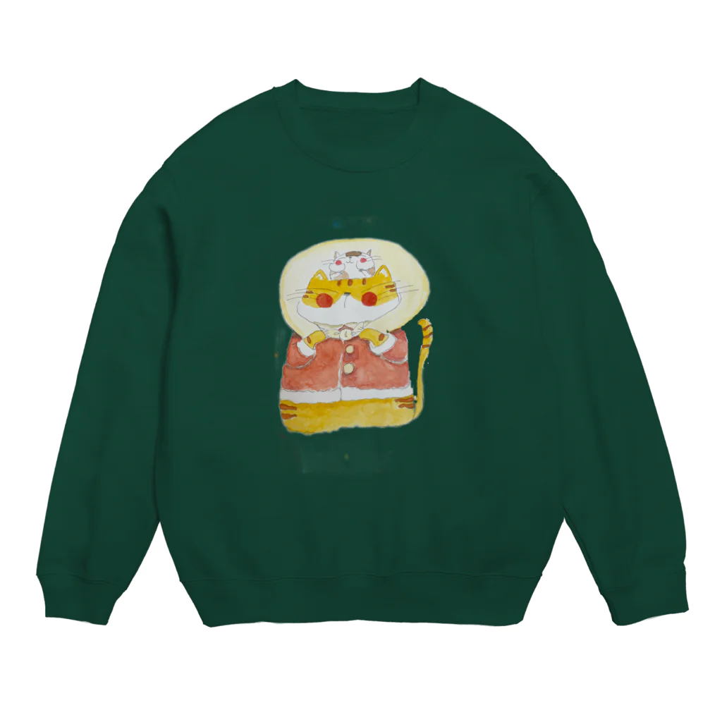 みゆ左衛門のサンタさんのお手伝い Crew Neck Sweatshirt