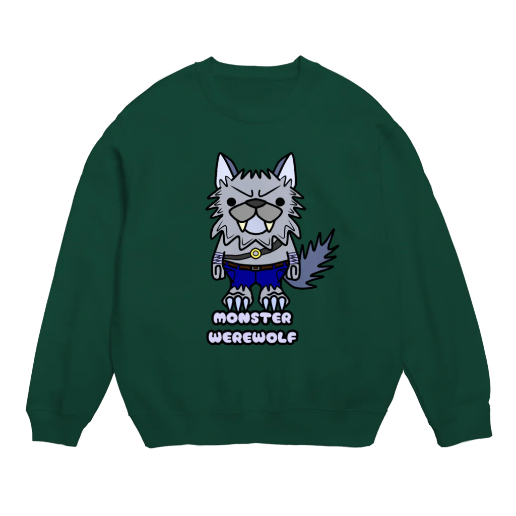 MIMITSUのMONSTER（モンスター）狼男 Crew Neck Sweatshirt