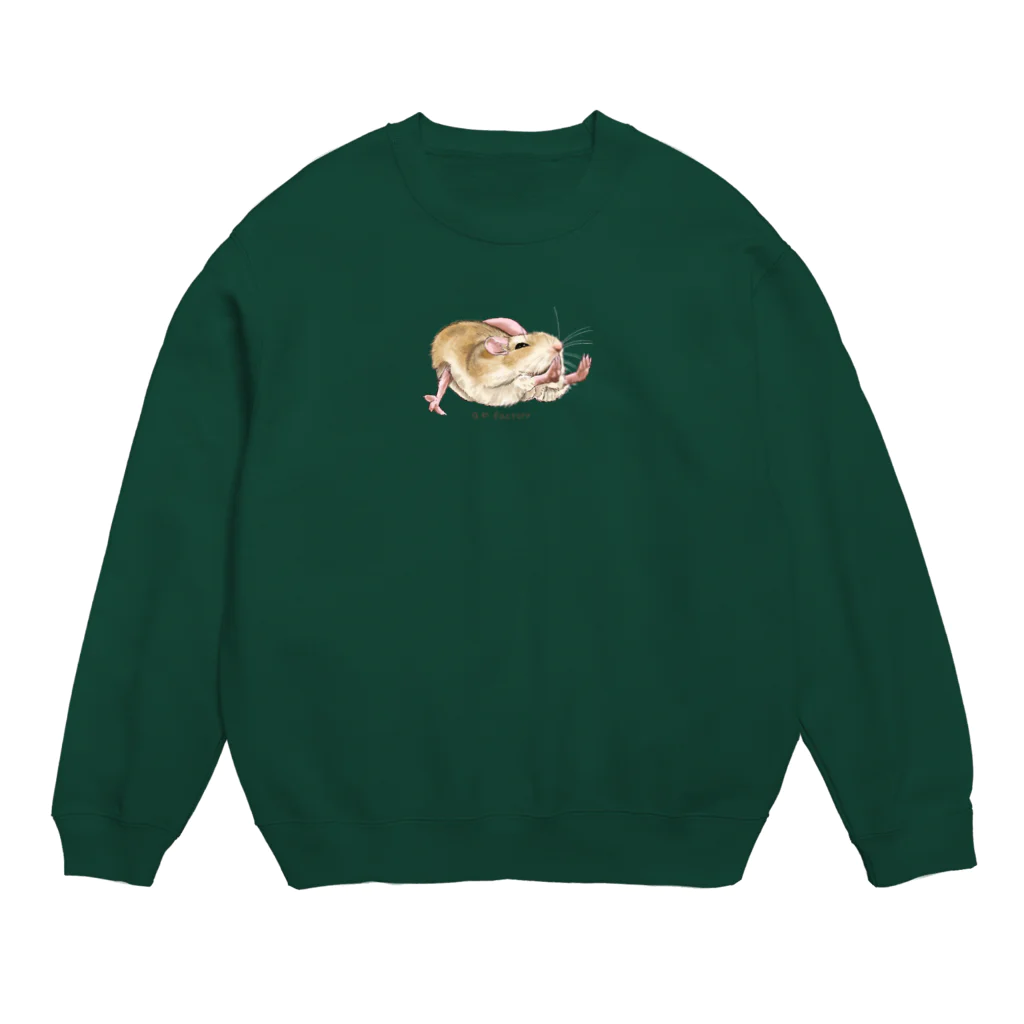 a.m　factoryのマカロニマウス Crew Neck Sweatshirt