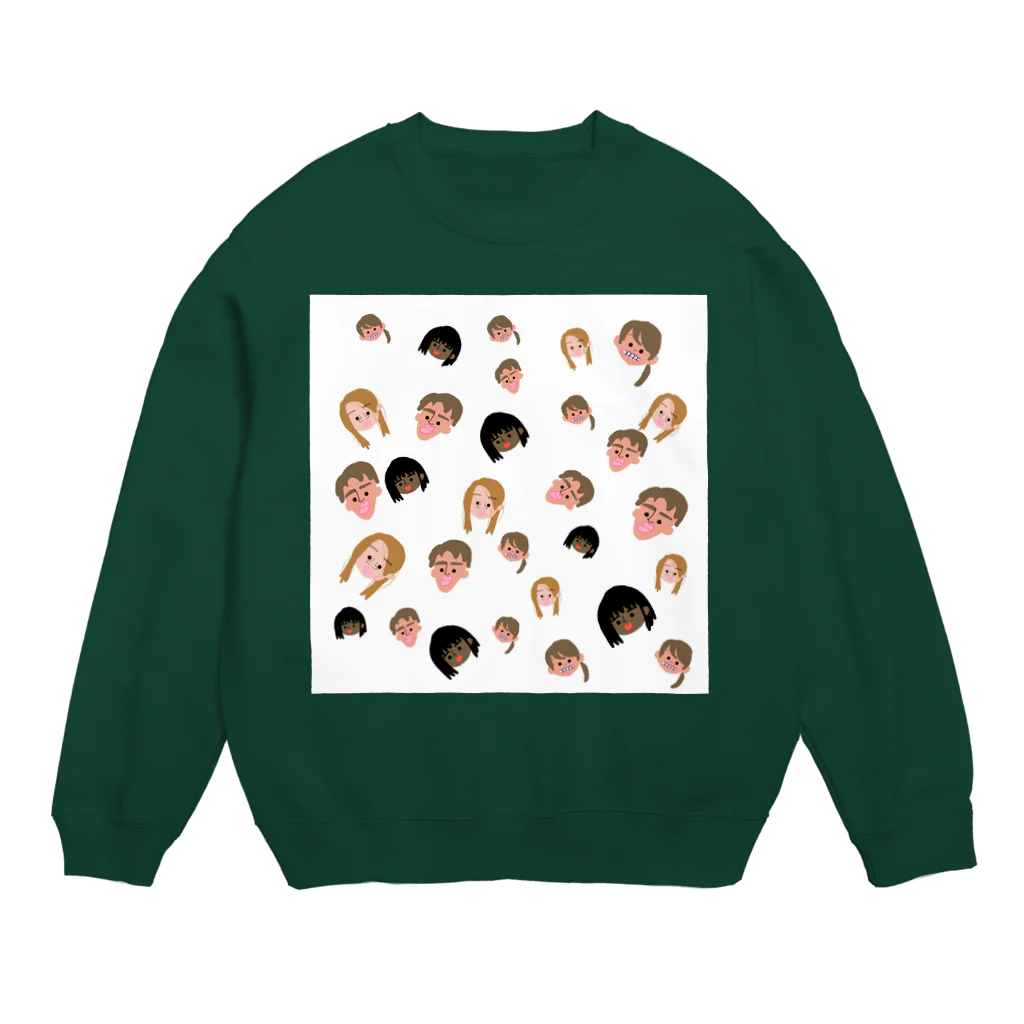 いしい ちあきのあ Crew Neck Sweatshirt