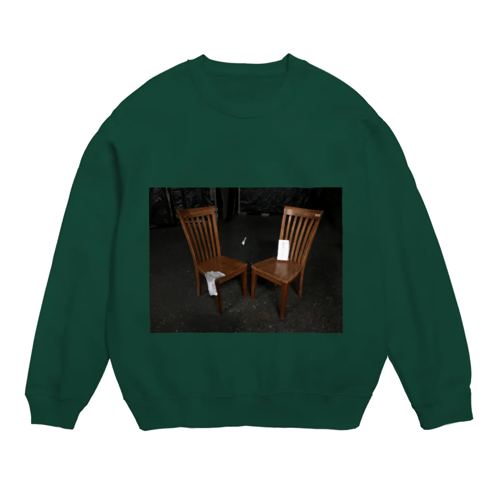 Marinaのアトリエの白いやつ Crew Neck Sweatshirt