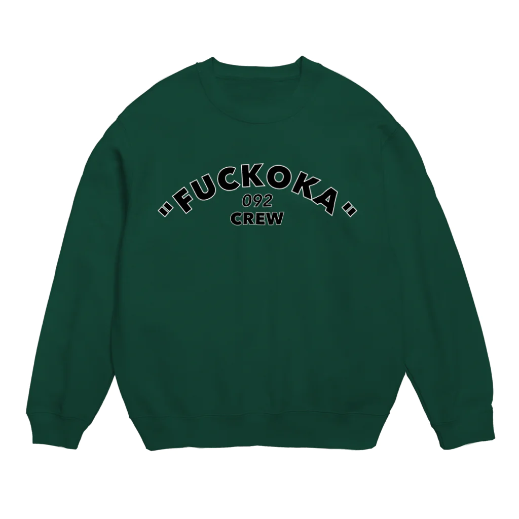 Lil'Tyler's Clothing.の「FUCKOKA 092 CREW」 Crew Neck Sweatshirt