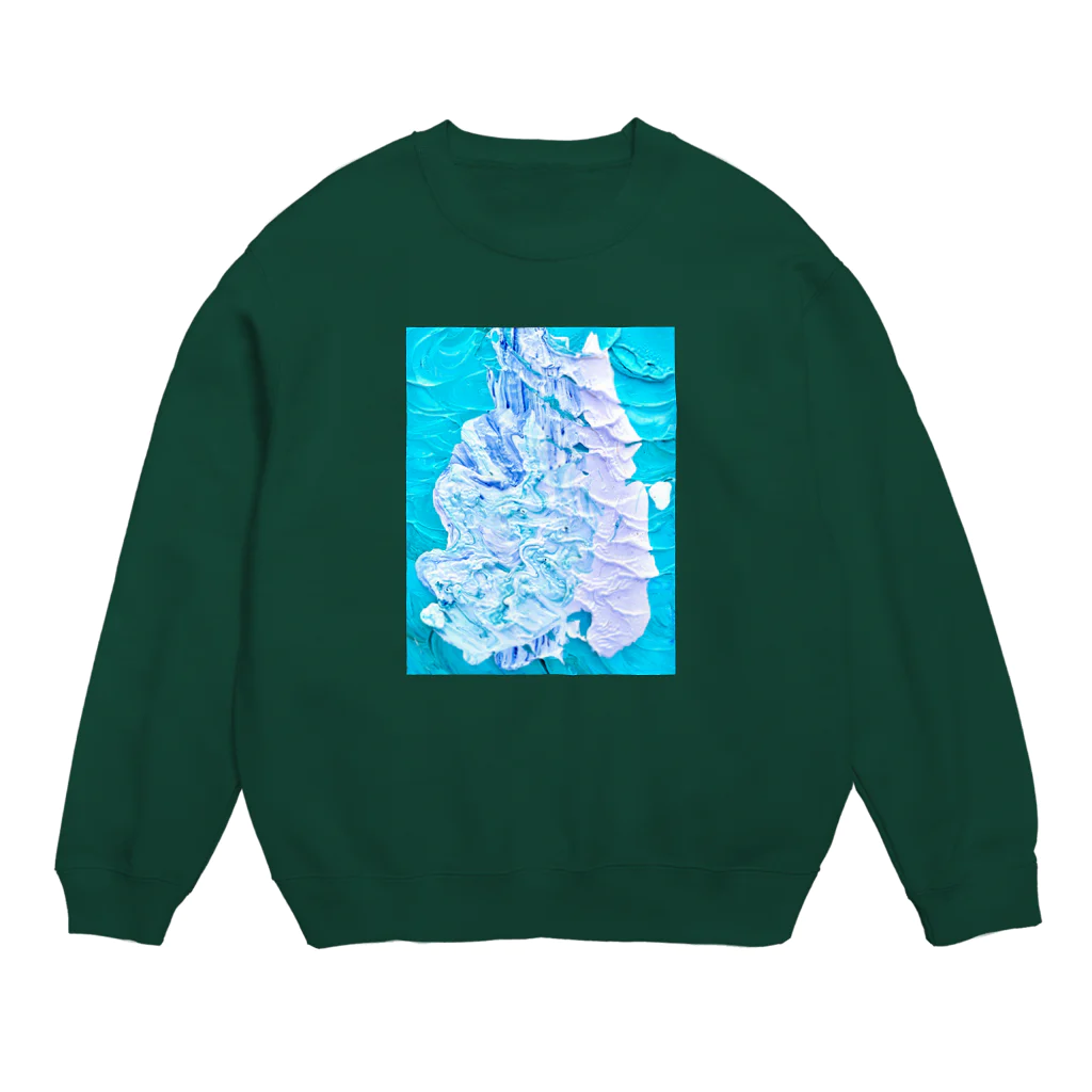 五十嵐灯の炎 Crew Neck Sweatshirt