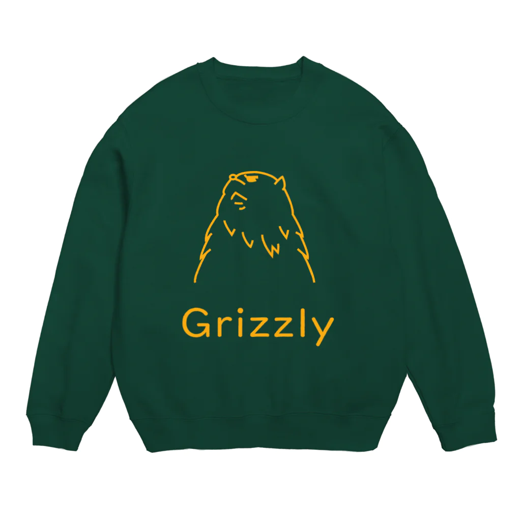 wabiko to sabioのGrizzly!! Crew Neck Sweatshirt