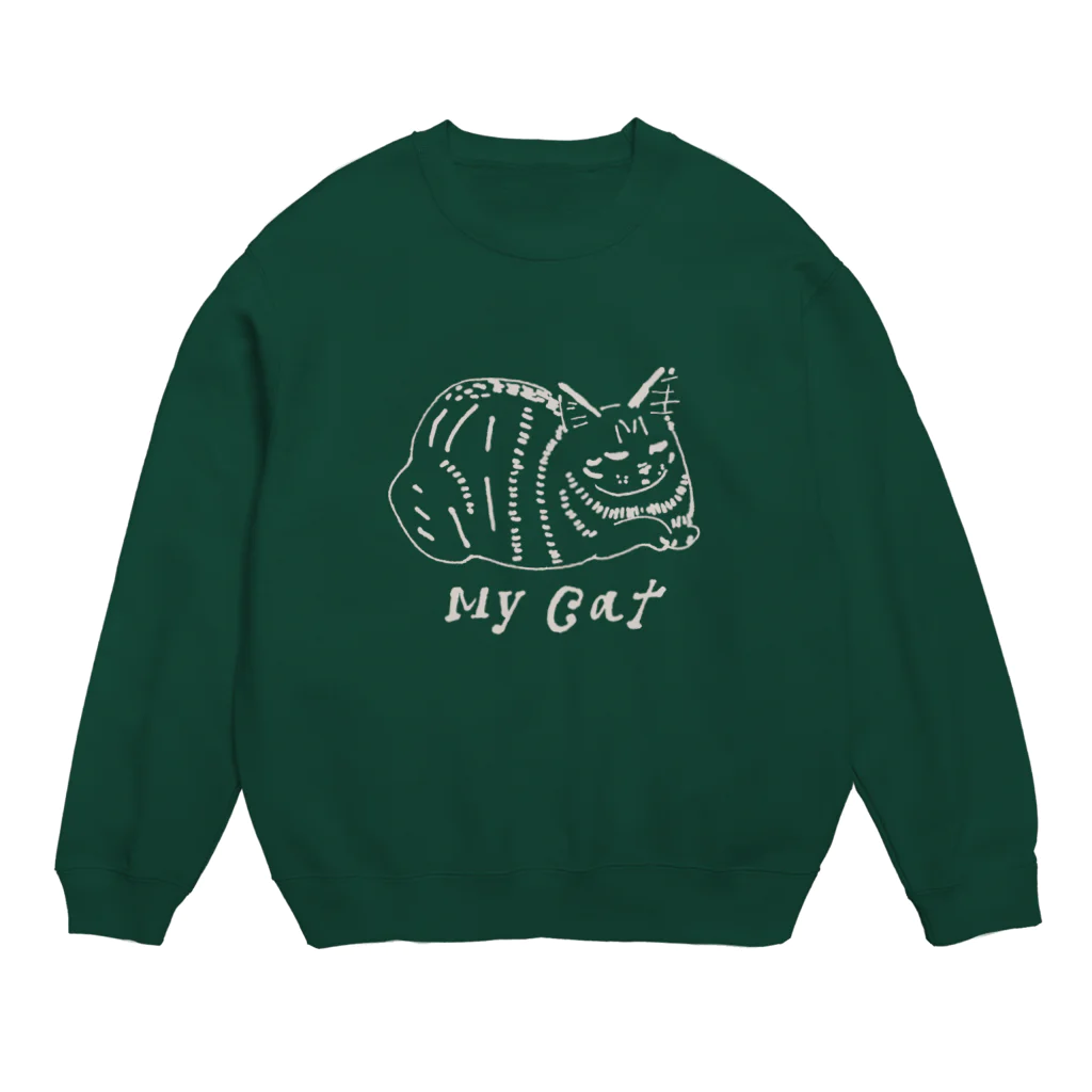 原倫子/ Tomoko HaraのMy cat ・キジトラ Crew Neck Sweatshirt