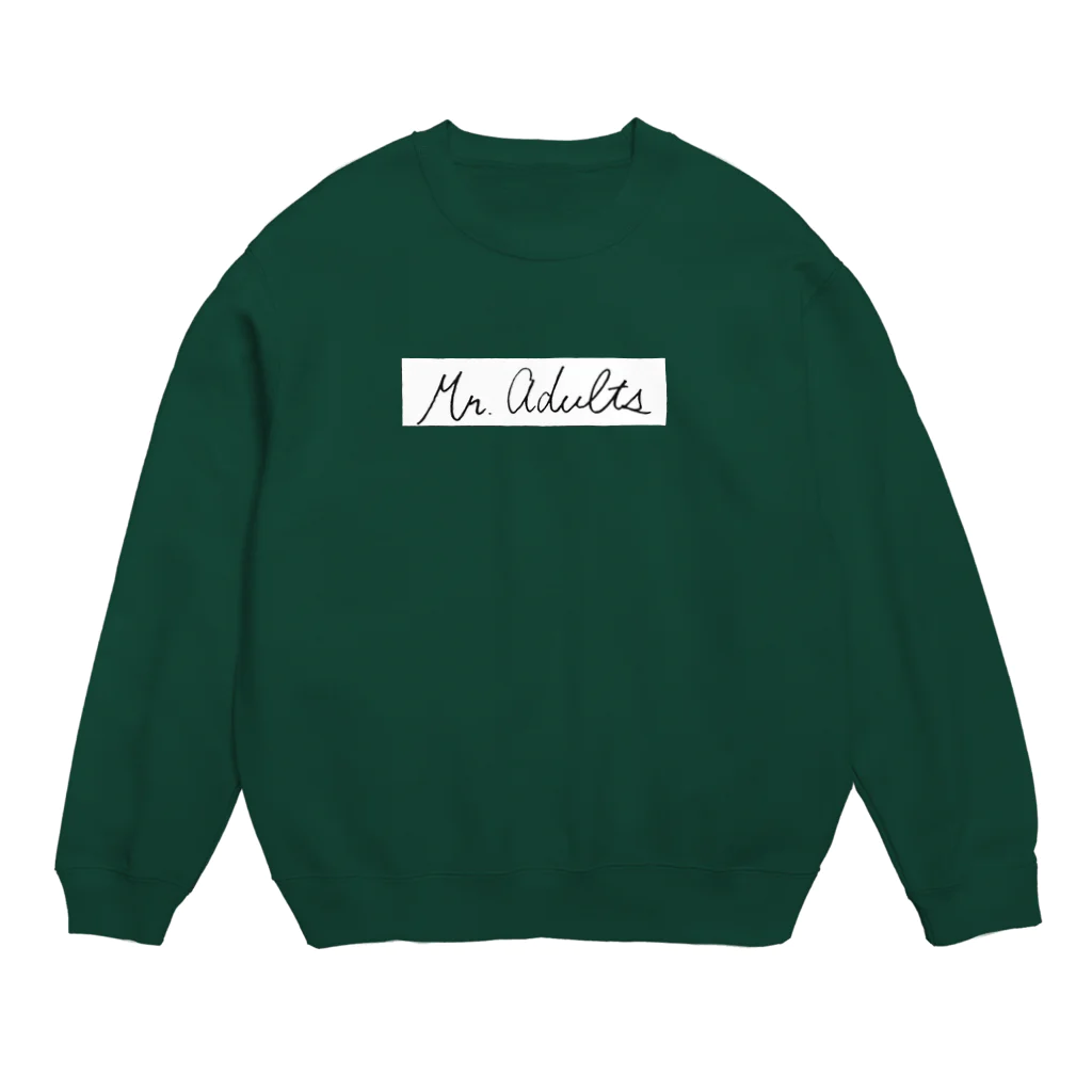 27歳の旅写真のMr.Adults Crew Neck Sweatshirt