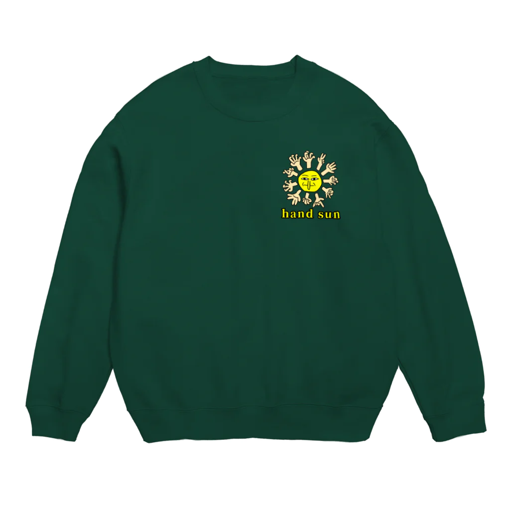 ZUZUQのhand sun Crew Neck Sweatshirt