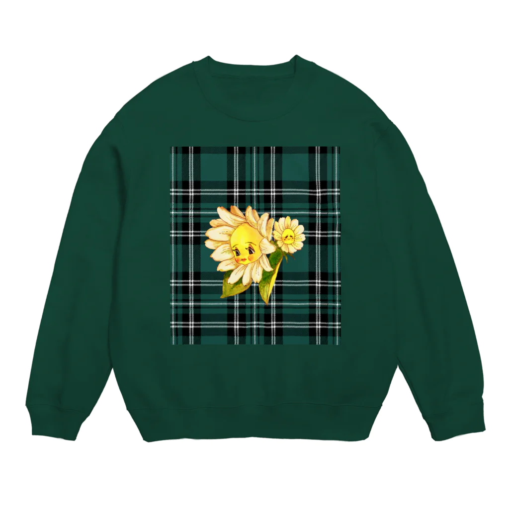 パコのベイビーメグチェック Crew Neck Sweatshirt