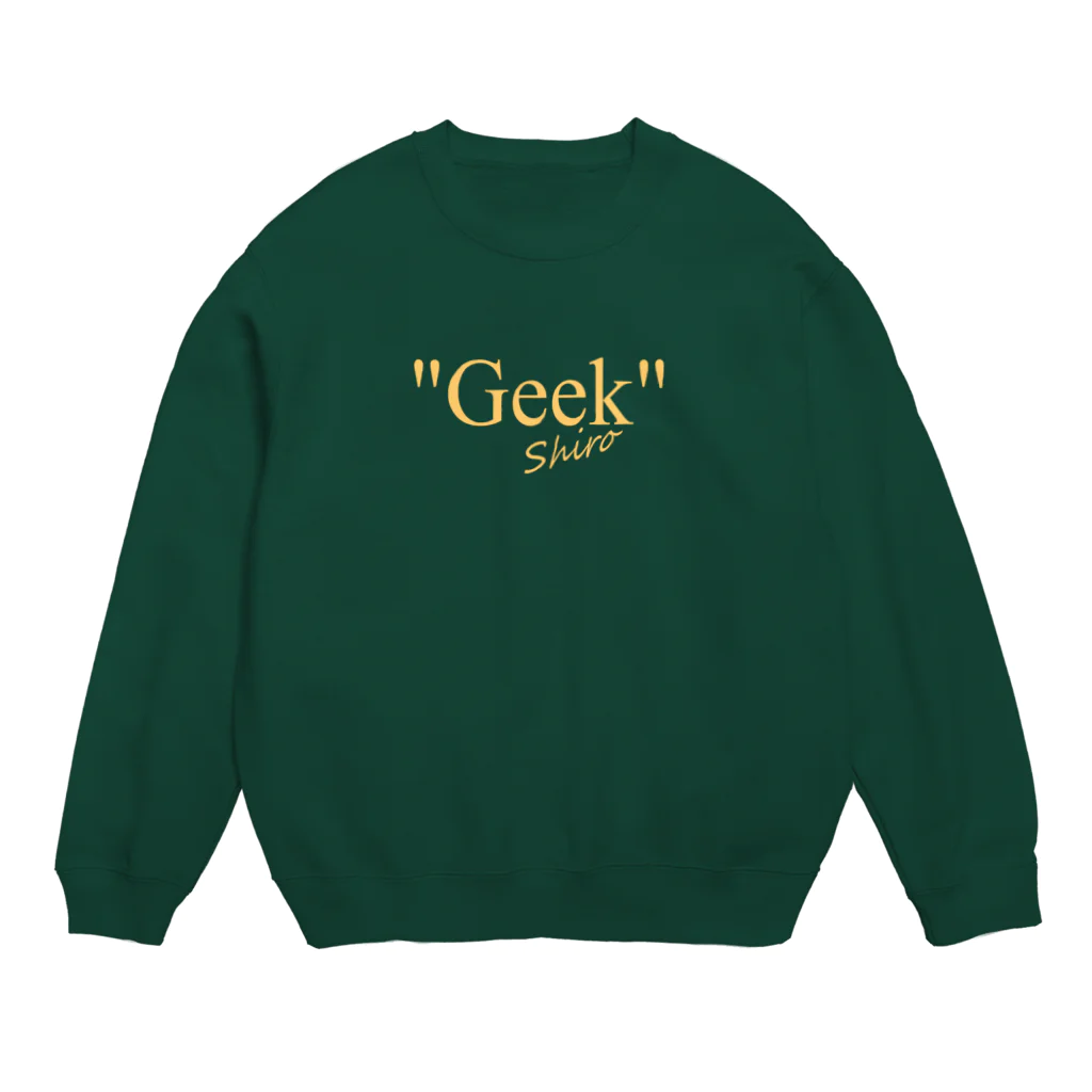 shiroの"Geek" Crew Neck Sweatshirt