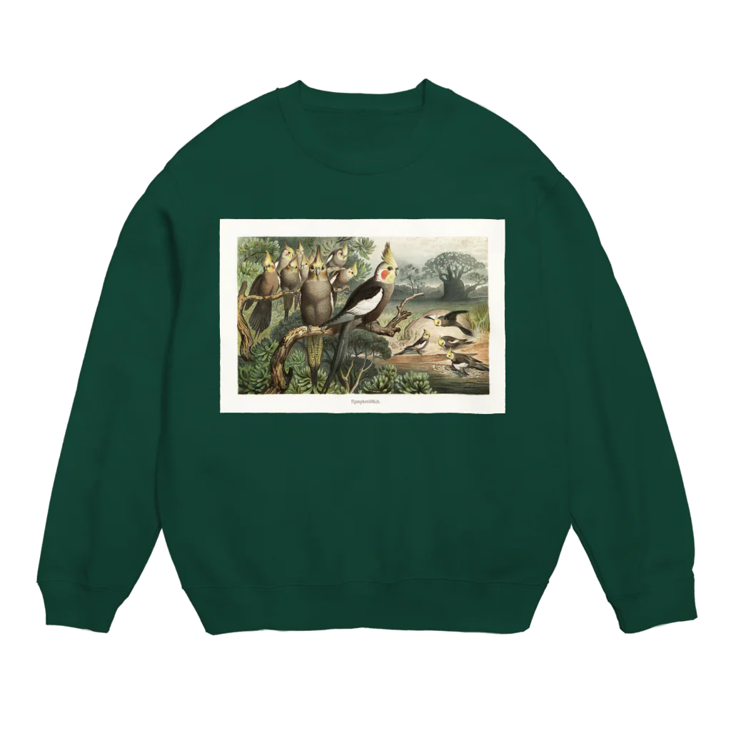 J. Jeffery Print Galleryのオカメインコ Crew Neck Sweatshirt