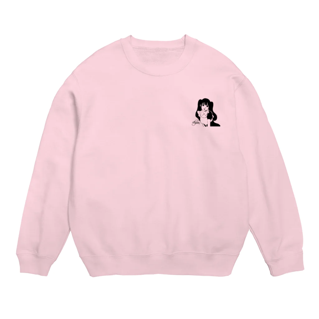 おきゅinストアのokyuin-おきゅいん-【アラサーの姫】 Crew Neck Sweatshirt