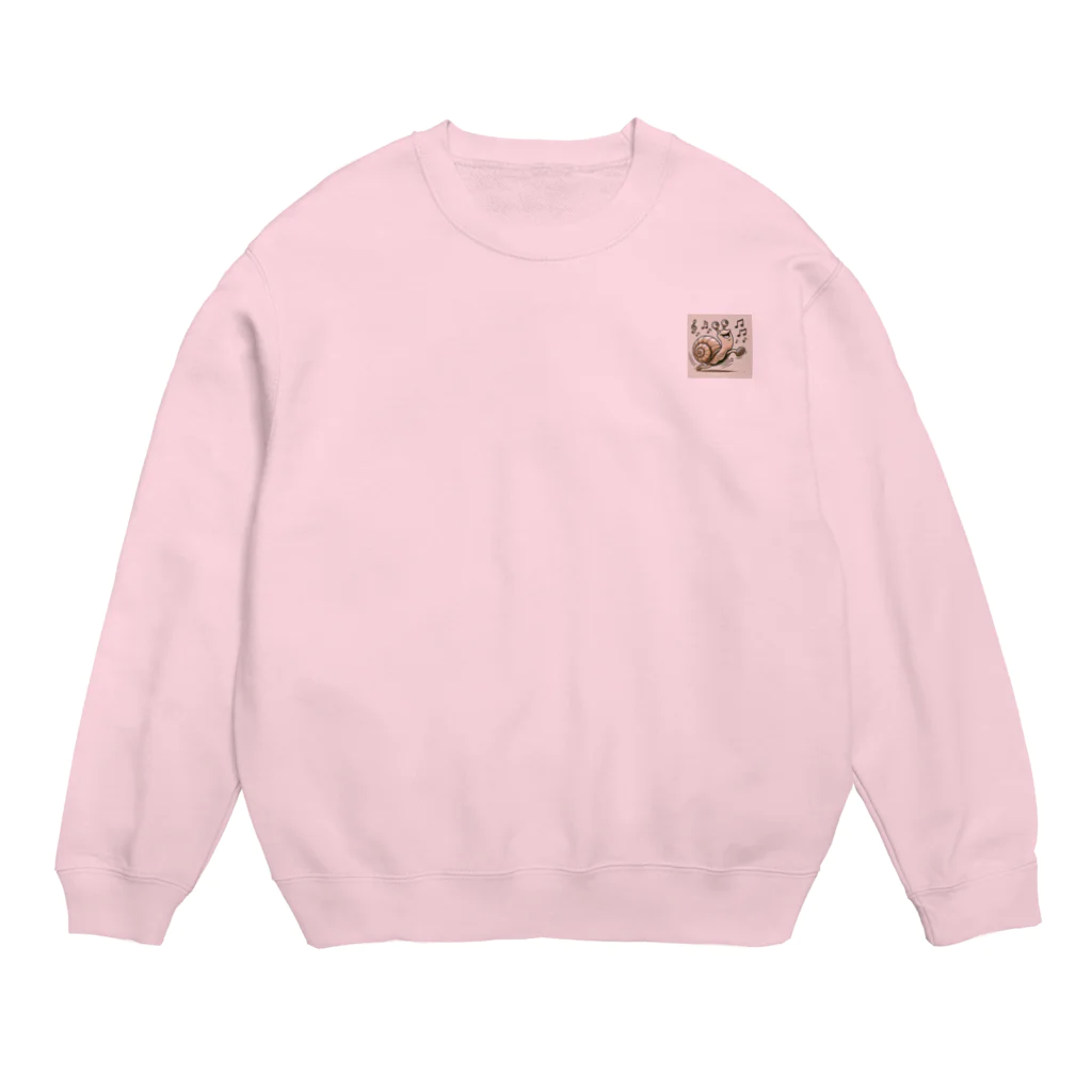 shiromeの殻の中のスロー Crew Neck Sweatshirt