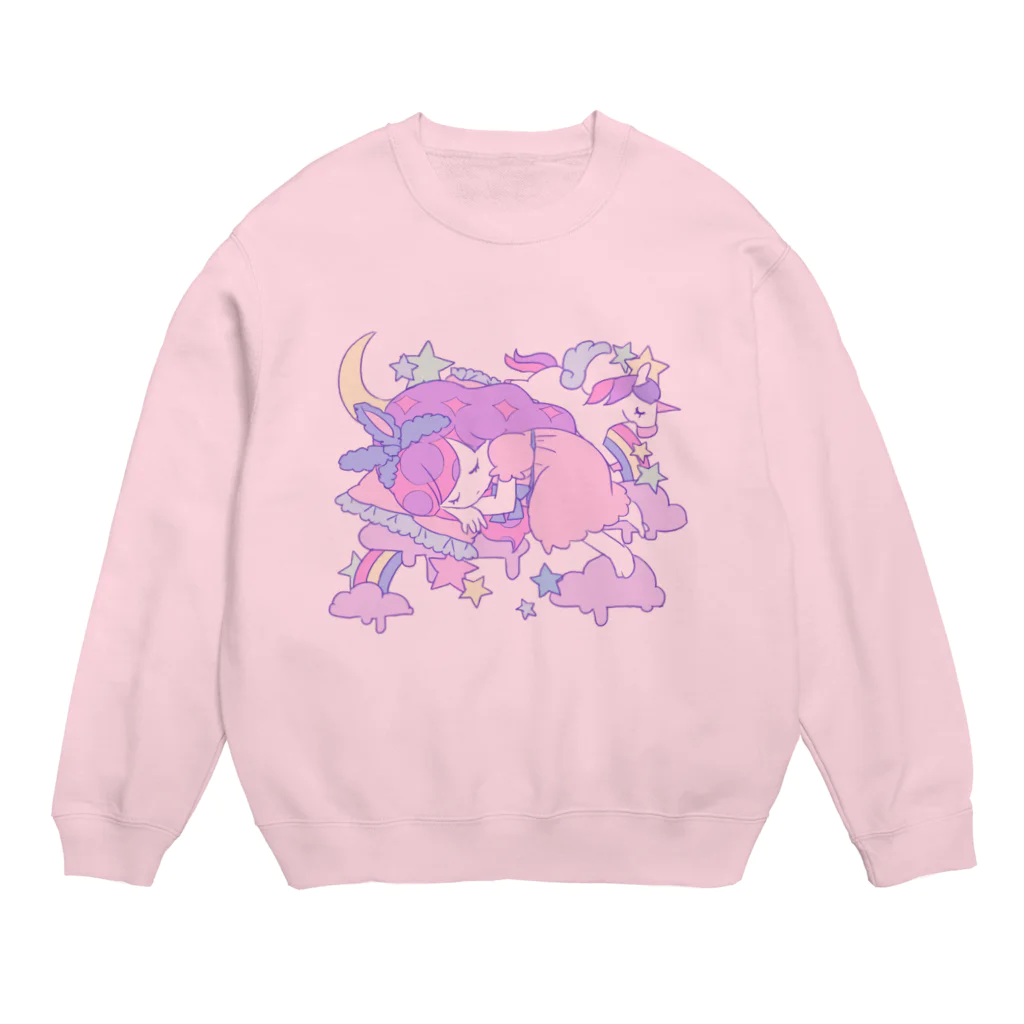 ゆめかわ☆ガールのゆめかわガール Crew Neck Sweatshirt