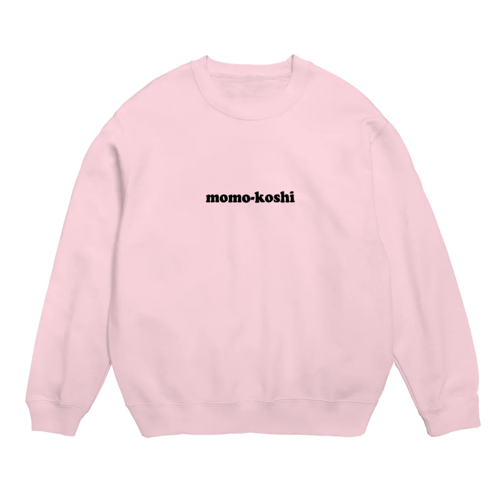 Mild Surf Clubのmomo-koshi ロゴ（黒） Crew Neck Sweatshirt