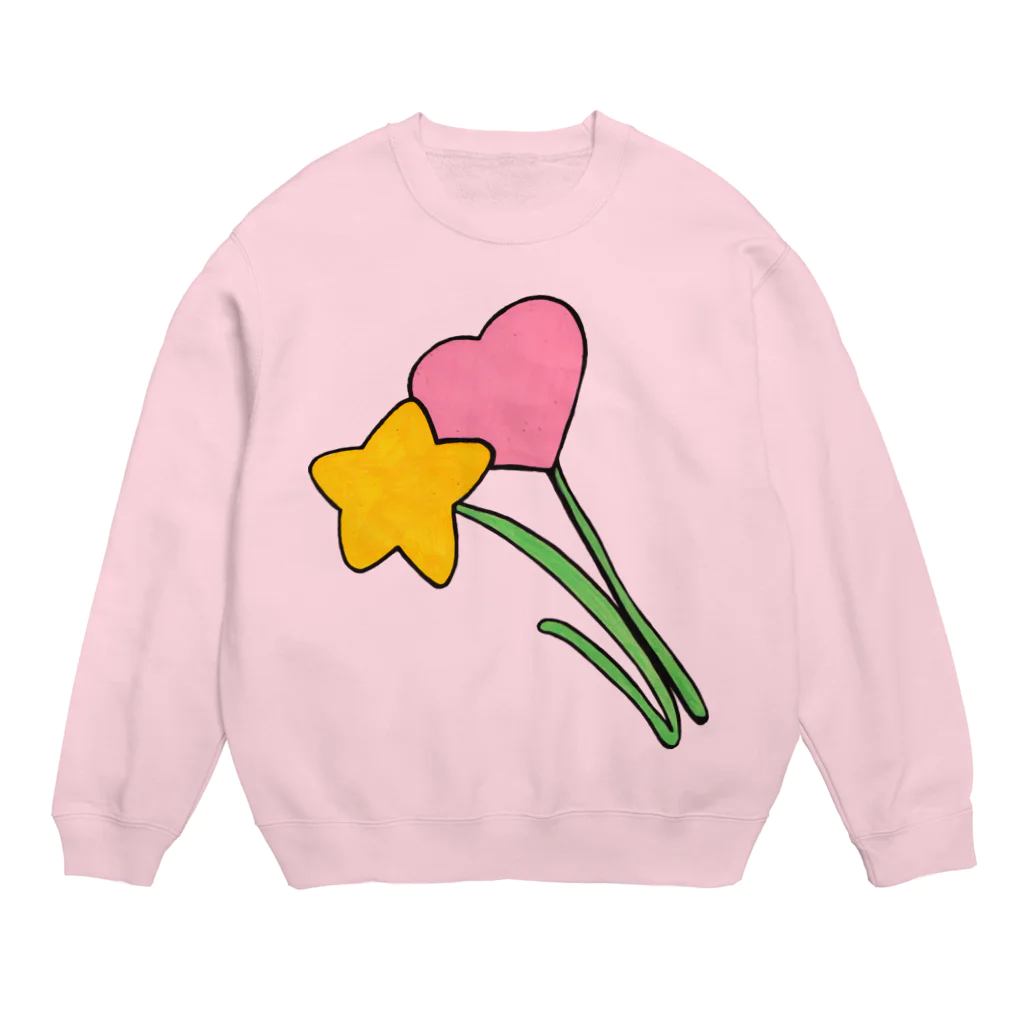 お店ショップ(^.^)のお花 Crew Neck Sweatshirt