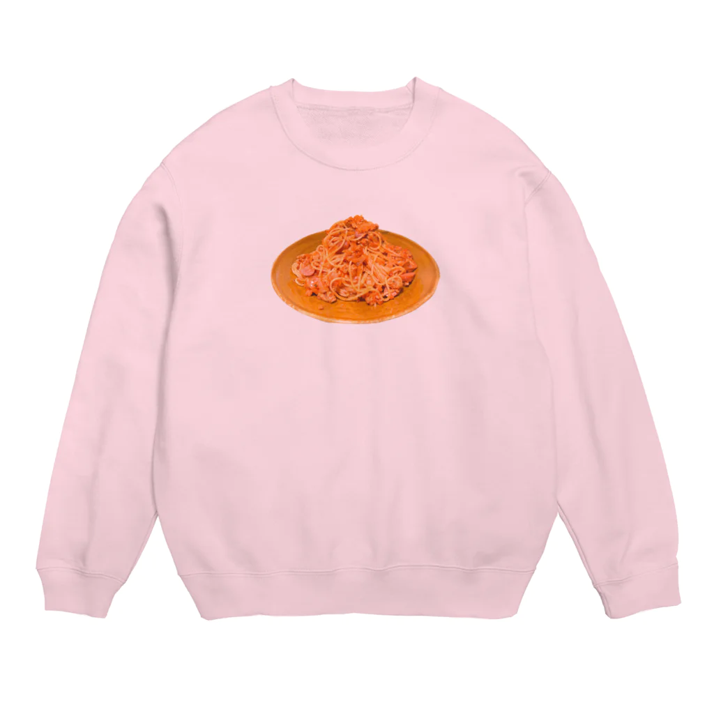 gohan_umaiのミートソース Crew Neck Sweatshirt