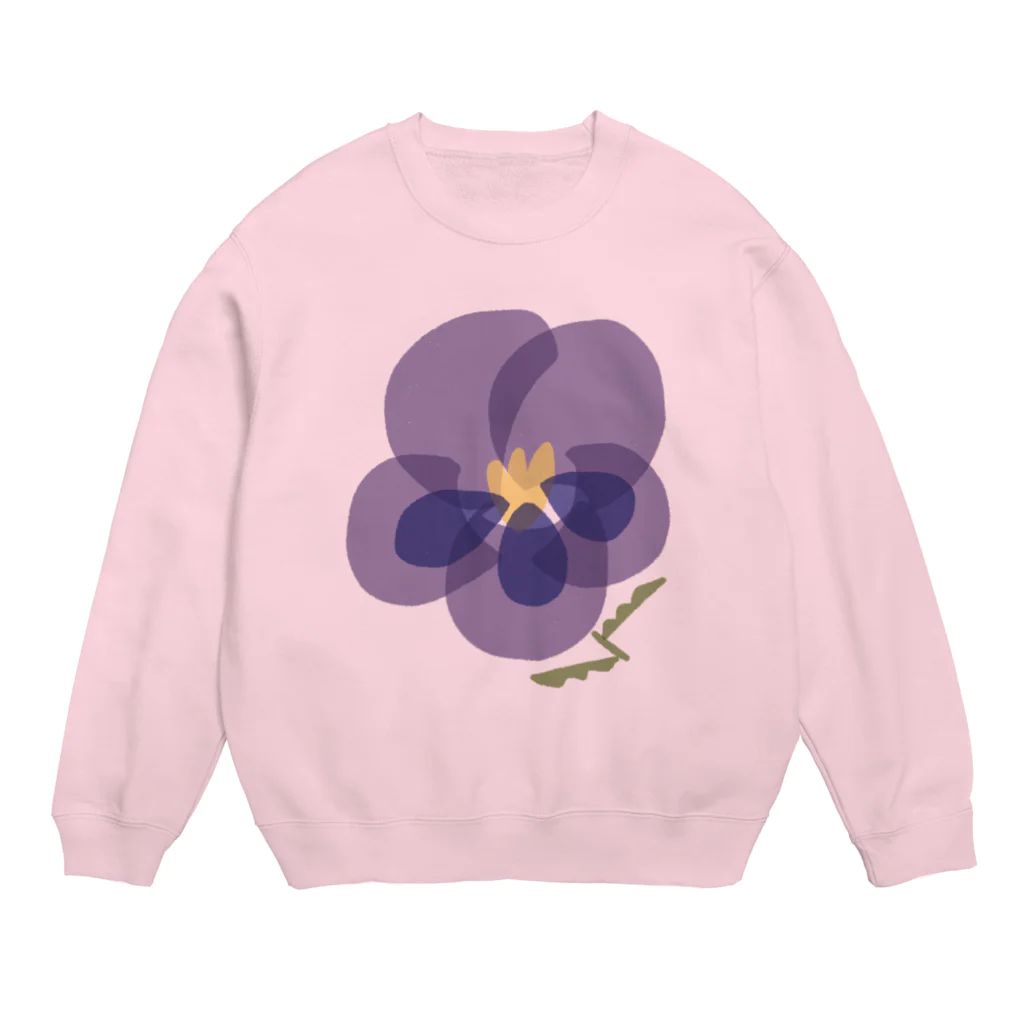 moonlightのpansy Crew Neck Sweatshirt