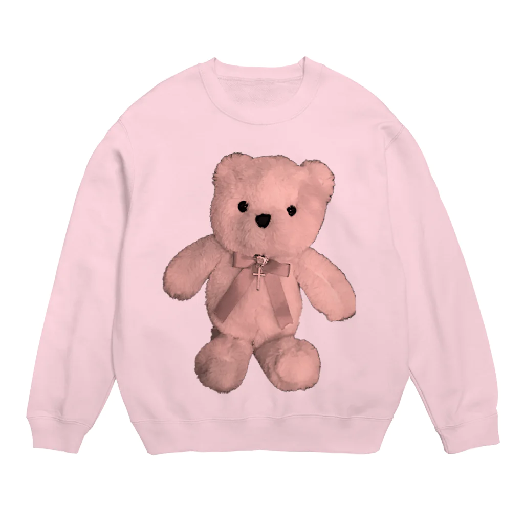 💜Salon de Lucia💜のDreamy Teddy Sepia Crew Neck Sweatshirt