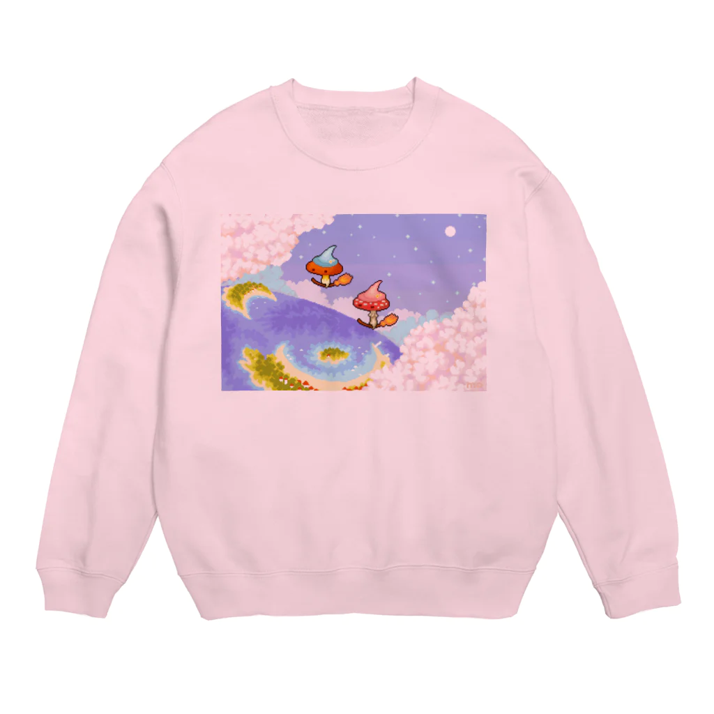 どっと屋の魔女きのこ Crew Neck Sweatshirt