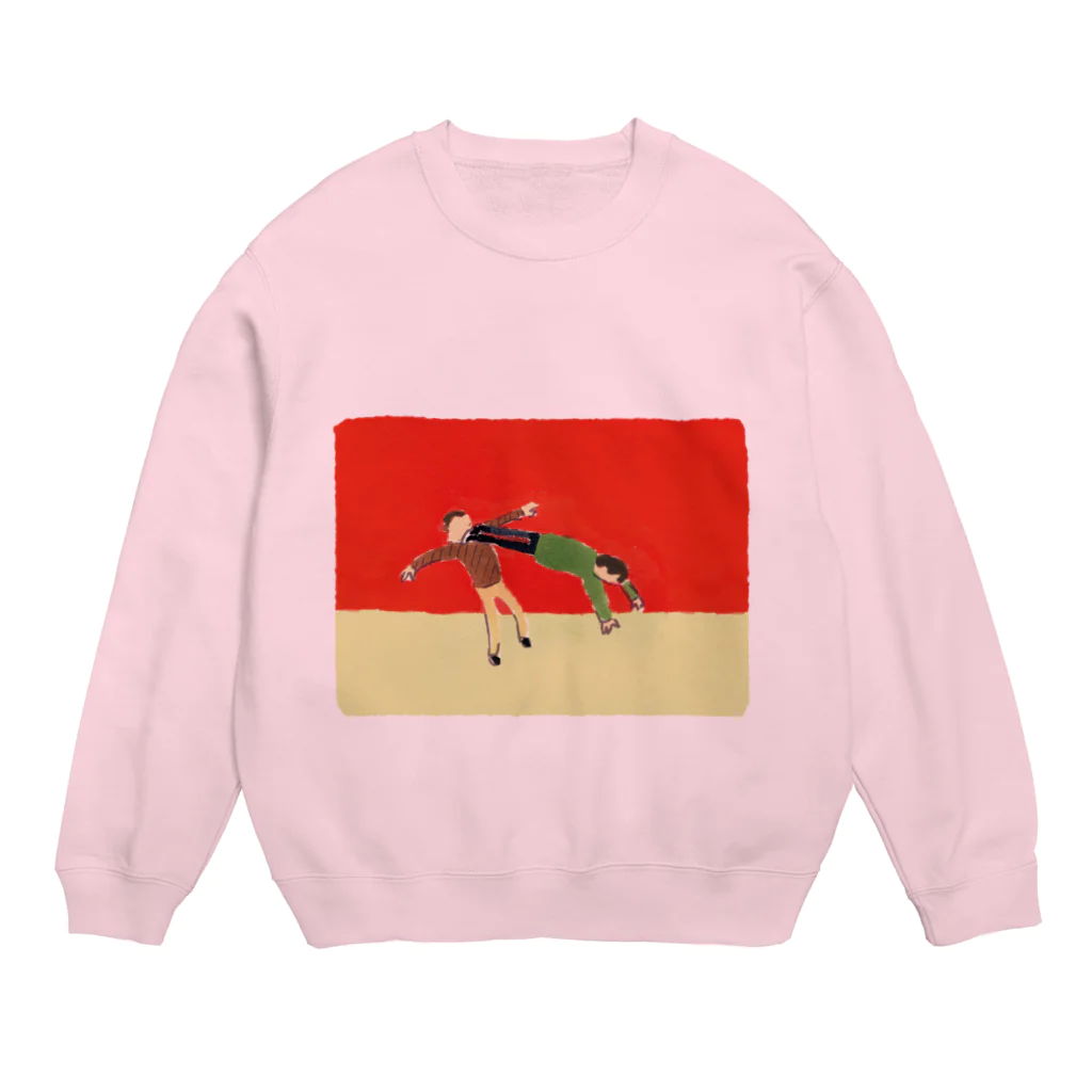 大橋裕之のシティライツワンシーン「ドロップキック」 Crew Neck Sweatshirt