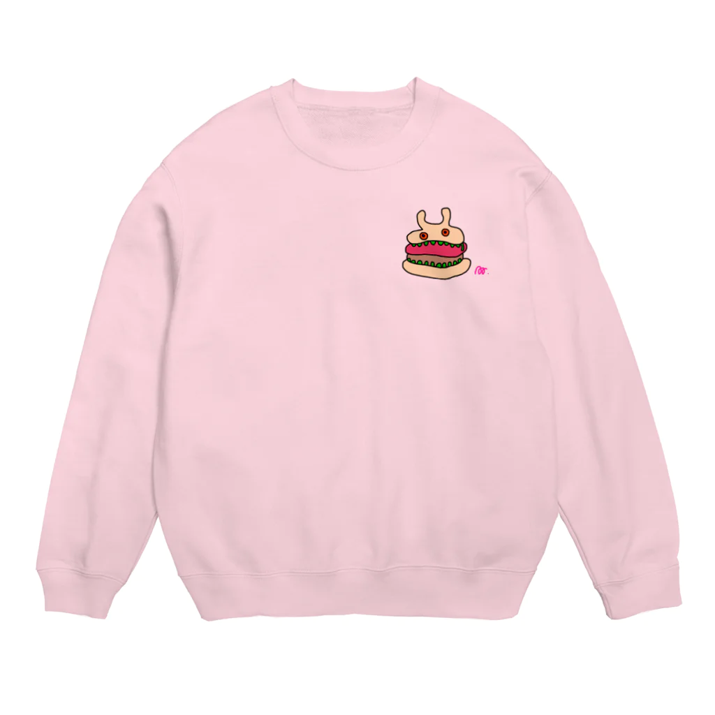 あーたんのはんばーごー。 Crew Neck Sweatshirt