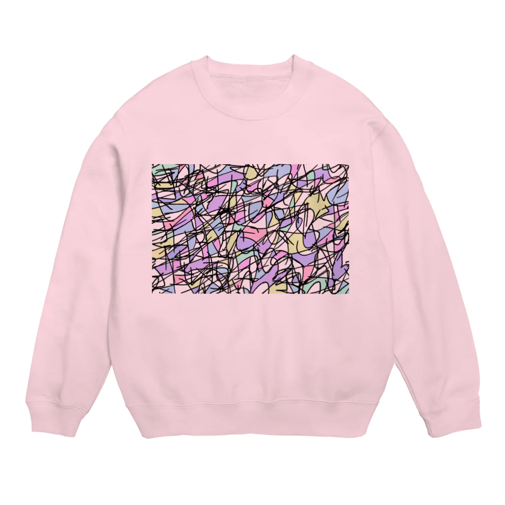 ナマケモノのきらいきらいきらい Crew Neck Sweatshirt