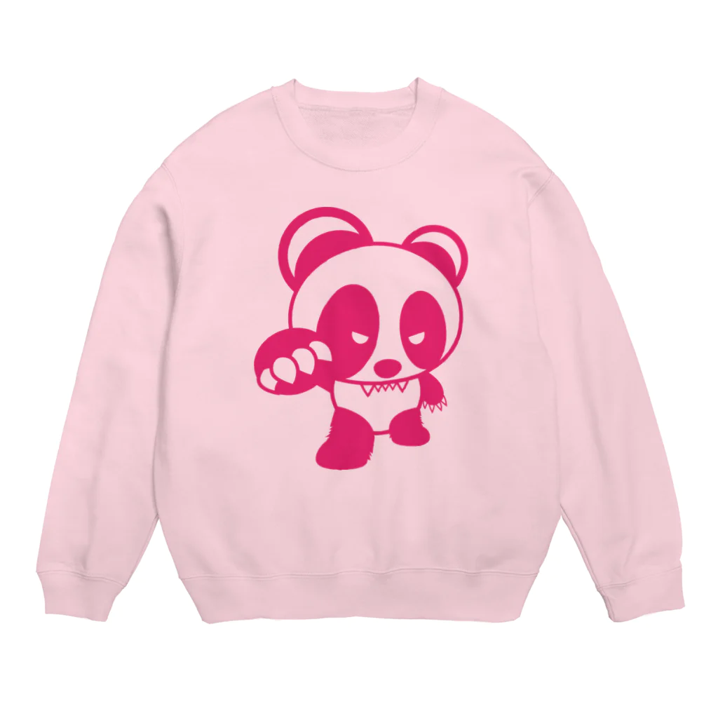 BASE forのBASEfor PANDA Pink Crew Neck Sweatshirt