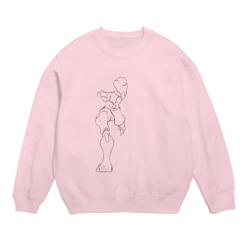 KUMIGOROのサイボーグさん Crew Neck Sweatshirt