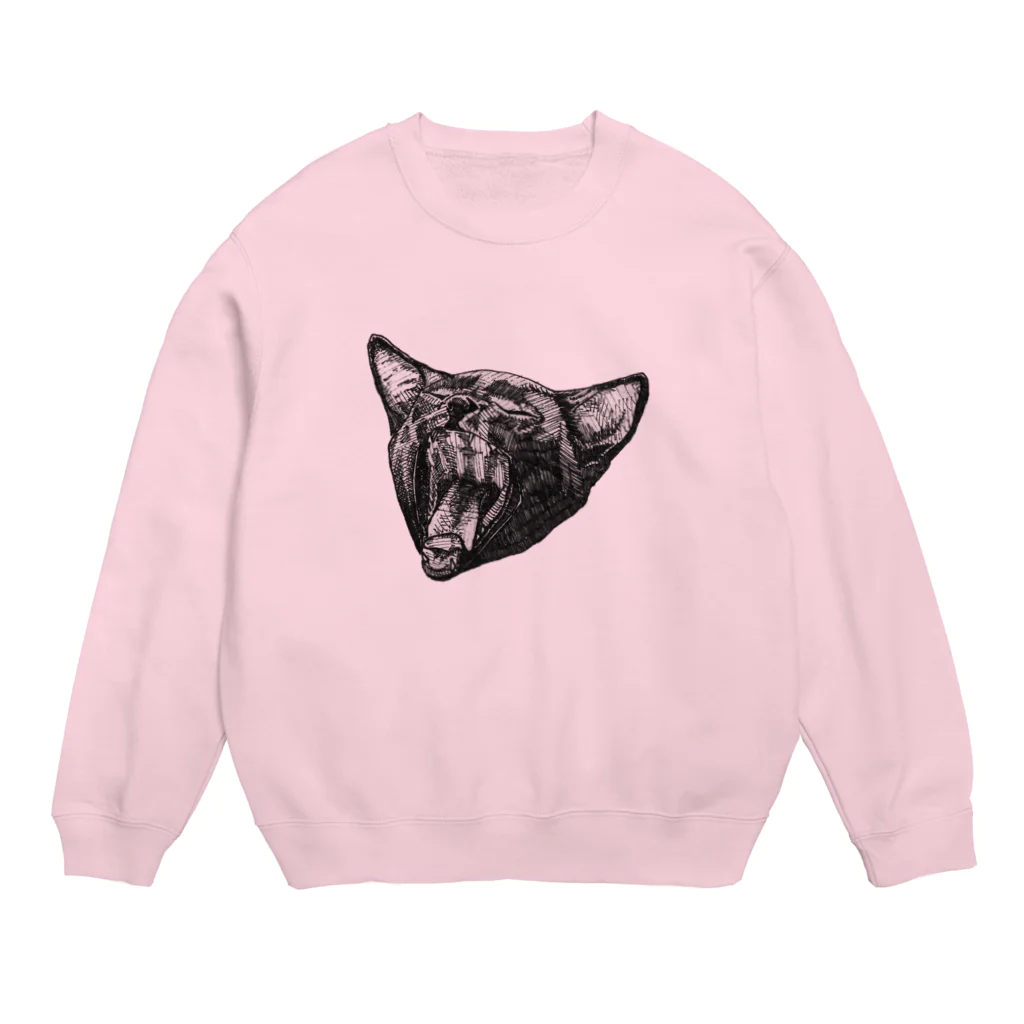 ATのアクビ猫 Crew Neck Sweatshirt