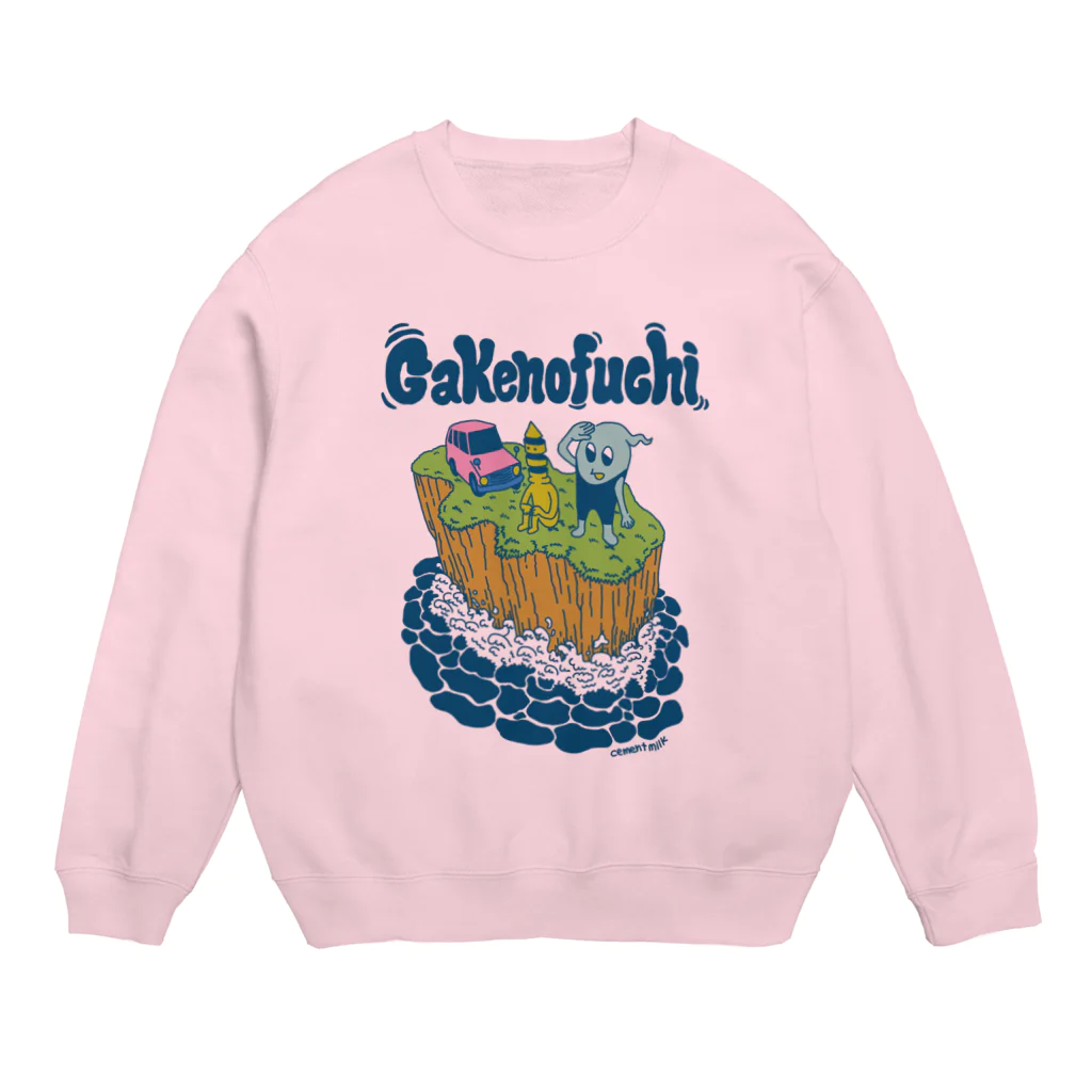 cementmilk WEBショップのGakenofuchi Crew Neck Sweatshirt