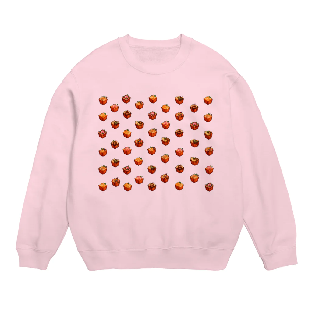 どっと屋のHoney toast set Crew Neck Sweatshirt