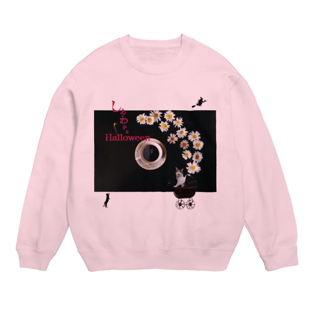 𝙈𝙊𝙈𝙊'𝙨 𝙎𝙝𝙤𝙥のHappy Halloween #04 Crew Neck Sweatshirt