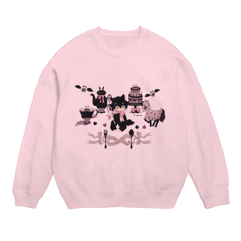 かわうそ🐹Ms LUTRAのI'm calling you Crew Neck Sweatshirt