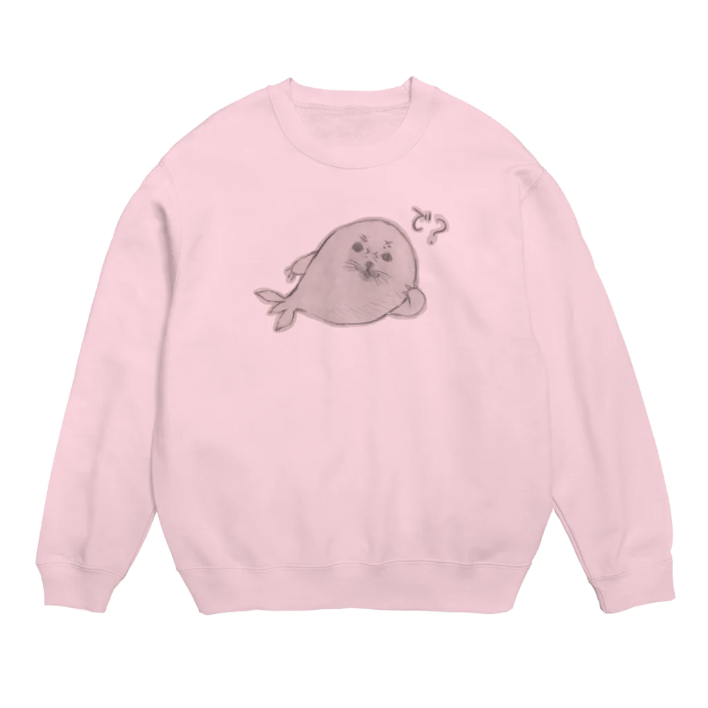 はねはね屋のふてざらし　で？ Crew Neck Sweatshirt